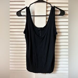 The Row Black Tank Top 100% Viscose